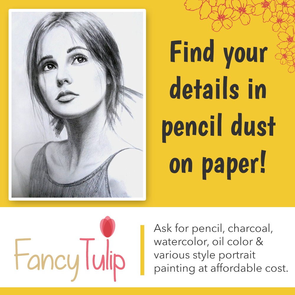 Pencil Sketch Portrait